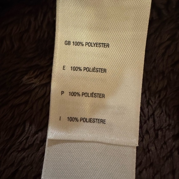 The North Face Osito Brown 1/4 zip pull over sweater monkey womens Med - Picture 6 of 6